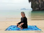 Yin Yoga Square Pose Start