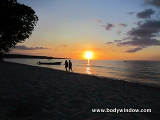 7-Mile Beach at Sunset, Negril, Jamaica