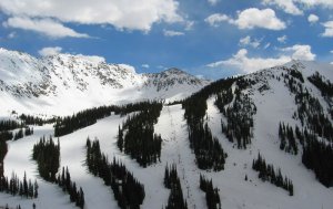 Arapahoe Basin Ski Area, from Loveland Pass Arapahoe Basin Ski Area, from Loveland Pass