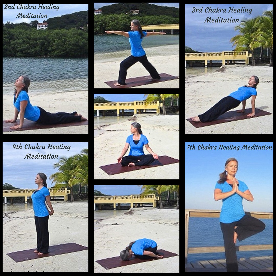 Chakra Yoga Healing Meditations ~ Package of Seven Downloads