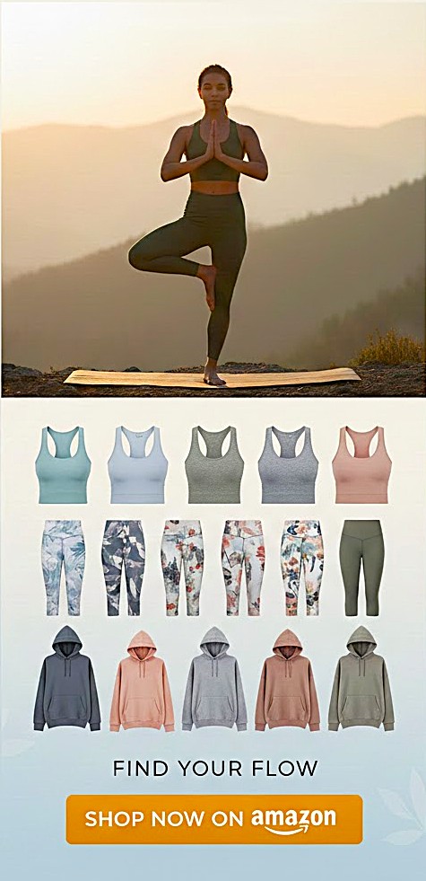 BW Yoga Clothing Amazon Ad