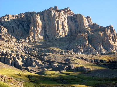 Dallas Peak in the Morning Light, near Telluride, CO