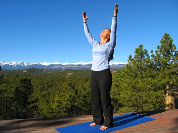 Standing Stretch, Arms Overhead