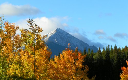 Peak One Summit County in the Fall