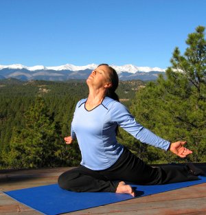 Pigeon Pose Variation