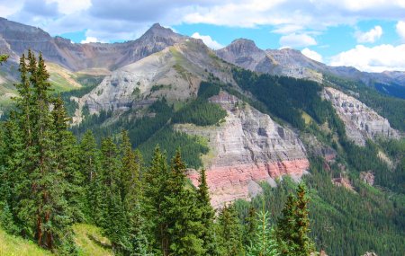 San Juan Mountains near Telluride, C