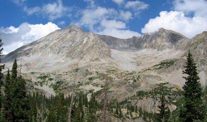 Snowmass Mountain and Hagerman Peak, Colorado
