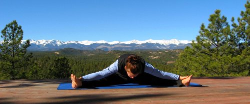 Wide Angle Seated Forward Bend