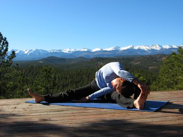 Wide Angled, Seated lateral flexio